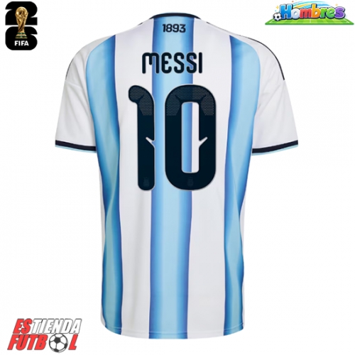Argentina Lionel Messi #10 Primera Equipación Mundial 2026 Manga Corta